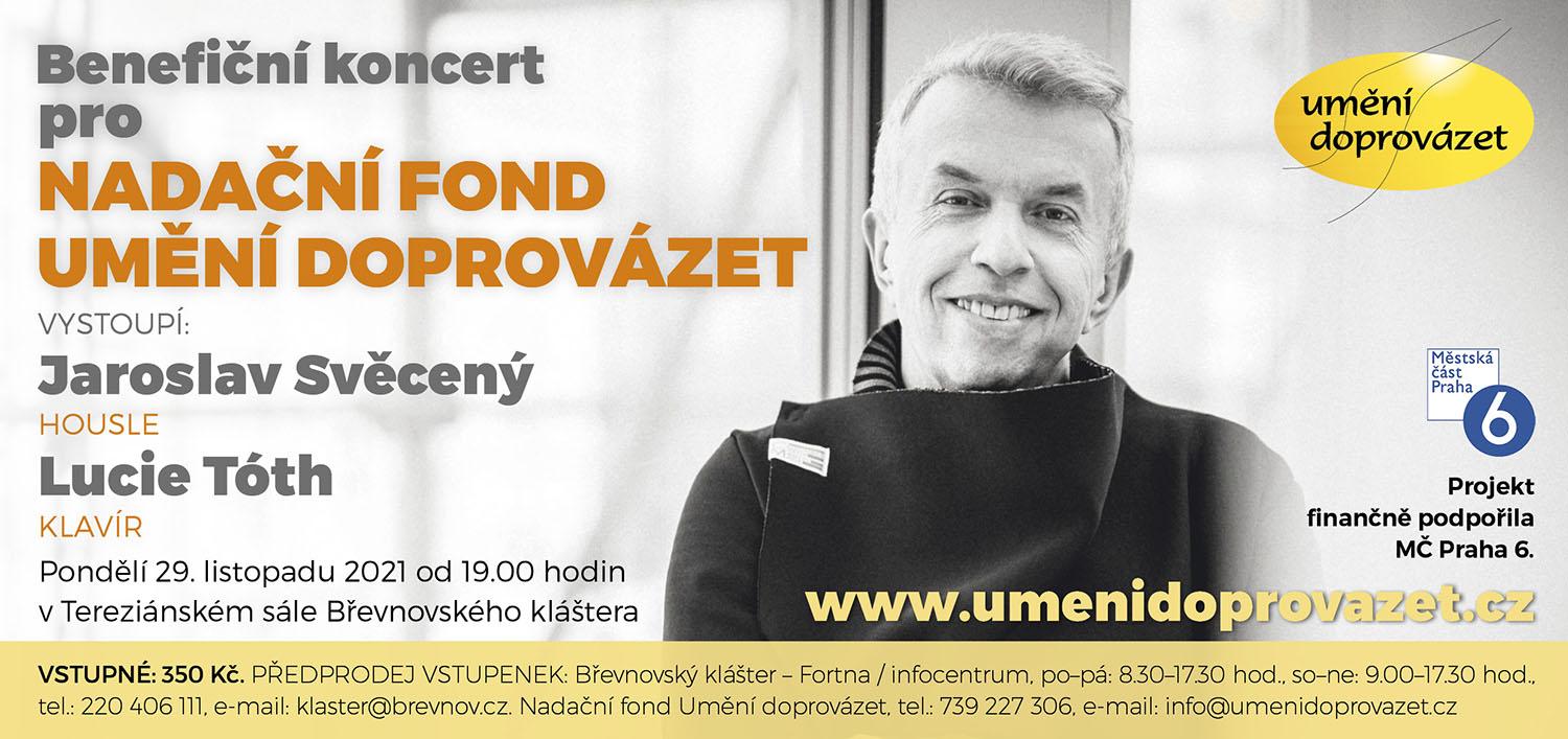 Benefiční koncert Jaroslava Svěceného a Lucie Tóth