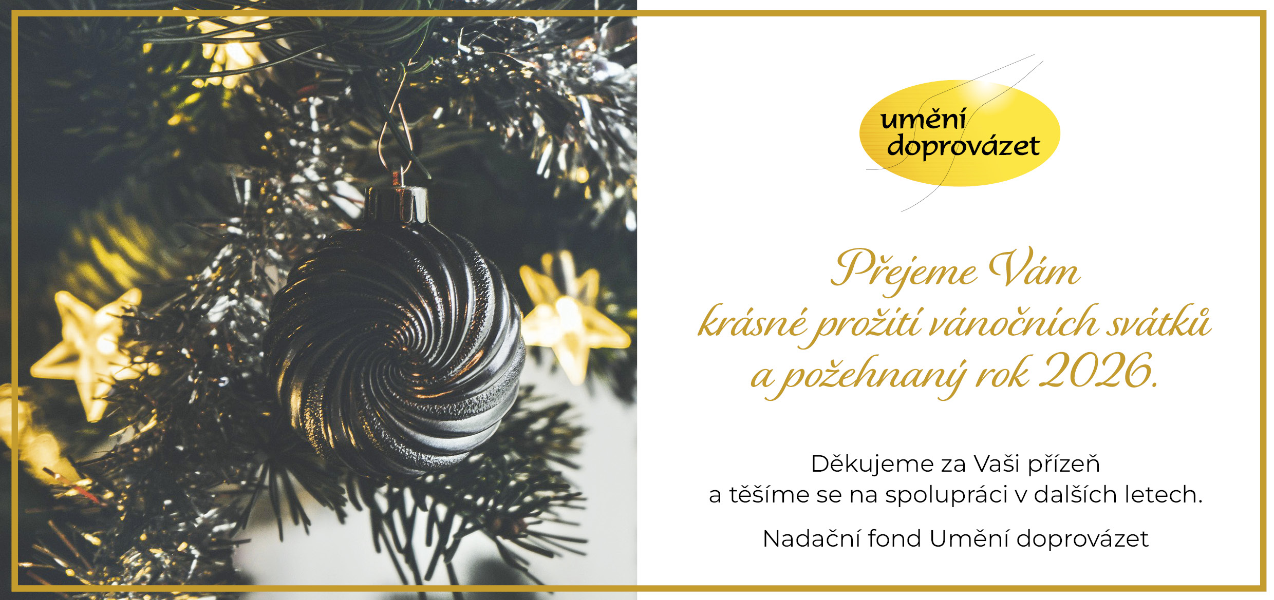 Veselé Vánoce a šťastný nový rok 2026